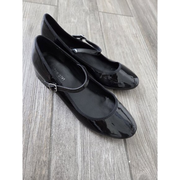Madden Girl Patent Faux Leather Mary Jane Flats Sz 9.5. Refer To Pix For Scratch - Picture 3 of 9